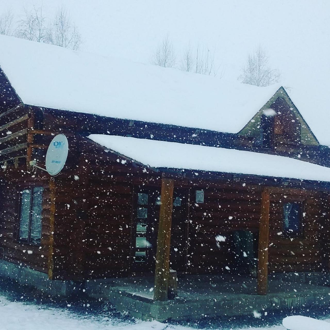 Musketeers Cabin Porumbacu de Sus Buitenkant foto